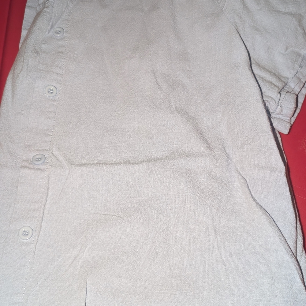 Light Blue Short Sleeve Button-Up Shirt